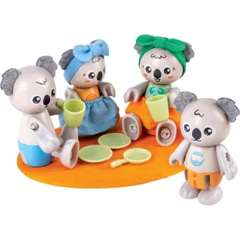 Hape koalas ģimenes rotaļu figūra