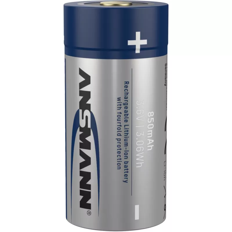 Ansmann 16340 Li-ion uzlādējamais akumulators 850 mAh 3,6 V Micro USB ieeja 1300-0015
