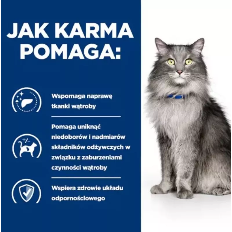 HILL'S Prescription Diet Liver Care - sausā kaķu barība - 1,5kg