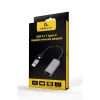 USB 3.1 Type-C Gigabit tīkla adapteris Gembird A-USB3AC-LAN-01 — 1× RJ-45, 1000 Mbps, USB 3.2 Gen 1, metāla korpuss, pelēks