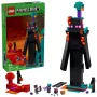 LEGO Minecraft komplekts 21279 Endermana tornis, 867 detaļas, 2 minifigūriņas, 450 mm augstums