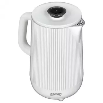 MPM MCZ-115 elektriskā tējkanna 1.5 L 1800 W Balta