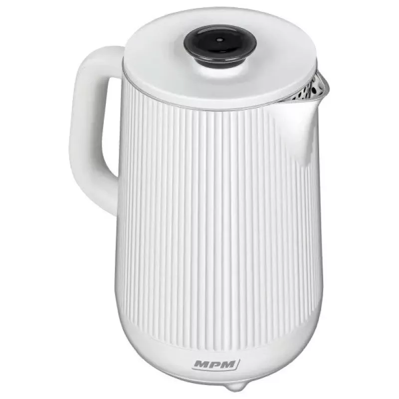 MPM MCZ-115 elektriskā tējkanna 1.5 L 1800 W Balta