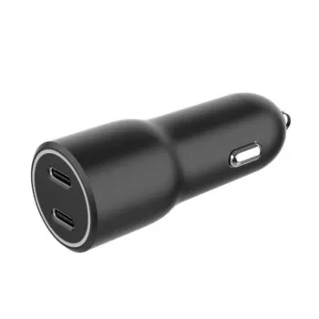Gembird TA-UC-C2PD40-CAR-01 strāvas adapteris, melns