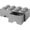 Room Copenhagen - LEGO ķieģeļu atvilktnes 8 - pelēkas (40061740)