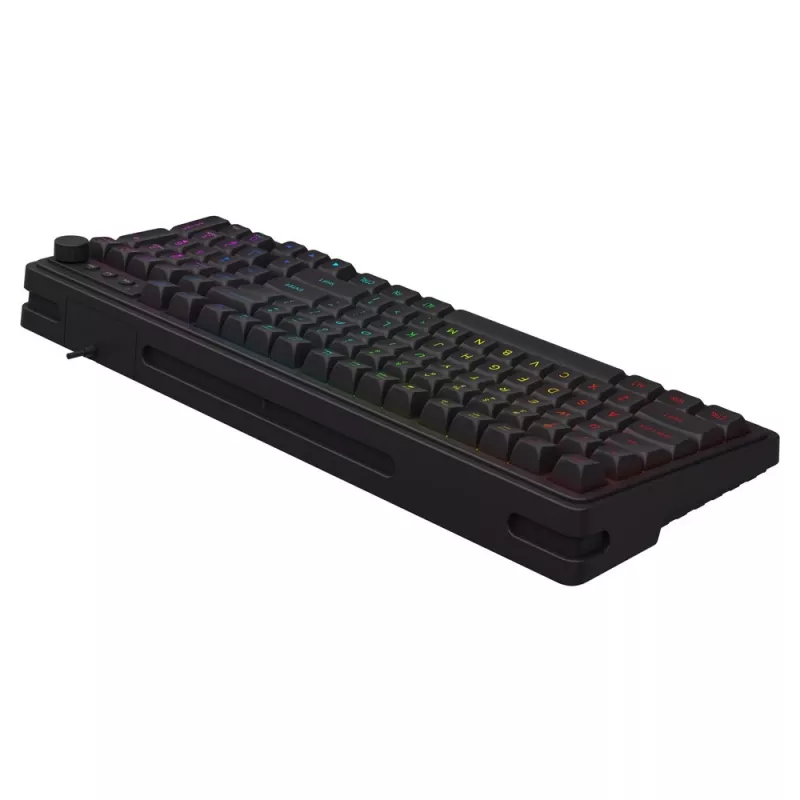 Savio Galaxis Gaming USB tastatūra QWERTY US English Melna