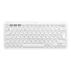 Logitech Multi-Device K380 - tastatūra - bezvadu - Bluetooth 3.0 - vācu - baltā krāsā