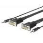 Vivolink PROVGAMCS1.8 video kabeļa adapteris 1,8 m VGA (D-Sub) + 3,5 mm, melns