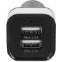 Automašīnas lādētājs TECHNISAT CARCHARGER DUAL USB CE — divi USB porti transportlīdzekļa barošanai