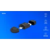 Bezvadu audio raidītājs Savio TR-17 Bluetooth USB 10 m Melns