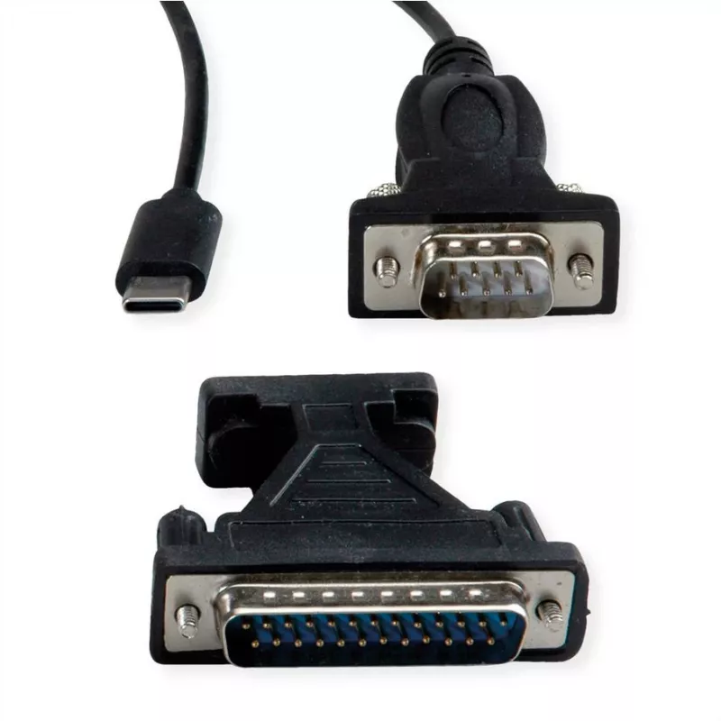 ROTRONIC-SECOMP VALUE — seriālais adapteris — USB-C — 1 × RS-232