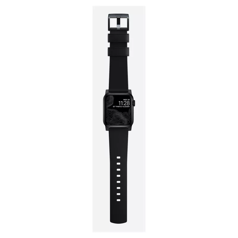Nomad Modern Strap Blk Actv Lthr Connect Blk 42/44/45/49 ProV2