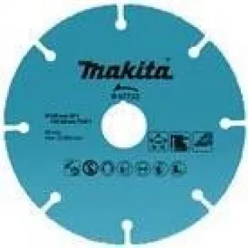 Makita griešanas disks - polivinilhlorīdam (PVC), ģipškartonam, stikla šķiedras pastiprinātai plastmasai, šķiedrcementa plāksnēm - 125 mm