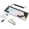 Sharkoon SKILLER SGK50 S3 tastatūra spēlēm USB AZERTY franču balta