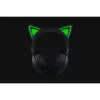 Austiņas Razer Kraken Kitty V2 BT — Bezvadu Bluetooth, apkārtauss, galvas stīpa, 20–20000 Hz, 325 g, melnas