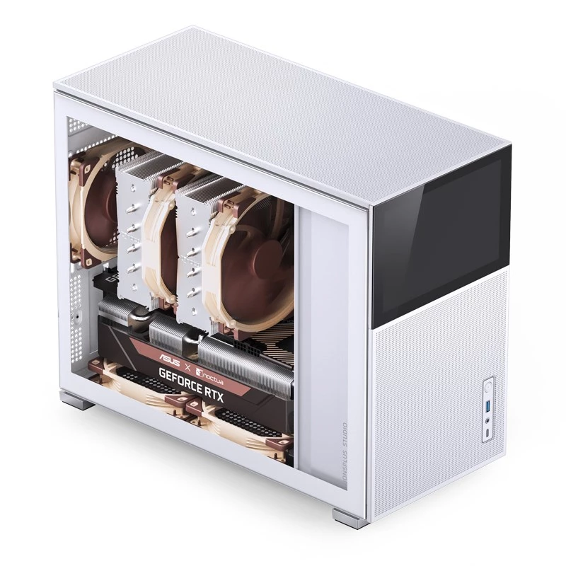 PC korpuss Jonsbo D31 MESH Midi Tower balts