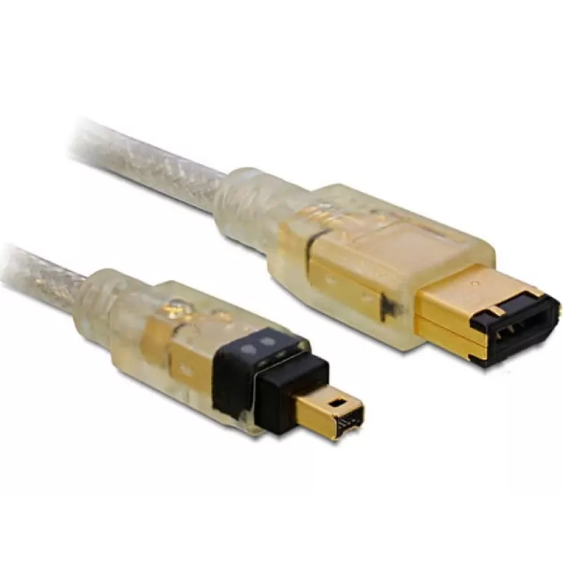 FireWire A/A kabelis DeLOCK 2,0 m pelēks