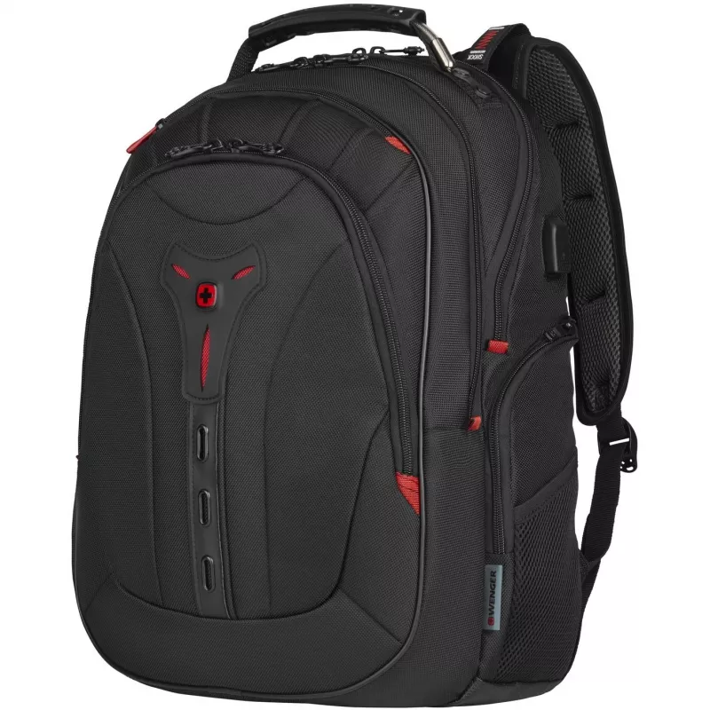 Wenger Pegasus Deluxe - piezīmjdatora mugursoma - 40,6 cm - 35,60cm (14) - 40,60cm (16) - Melna (606492)
