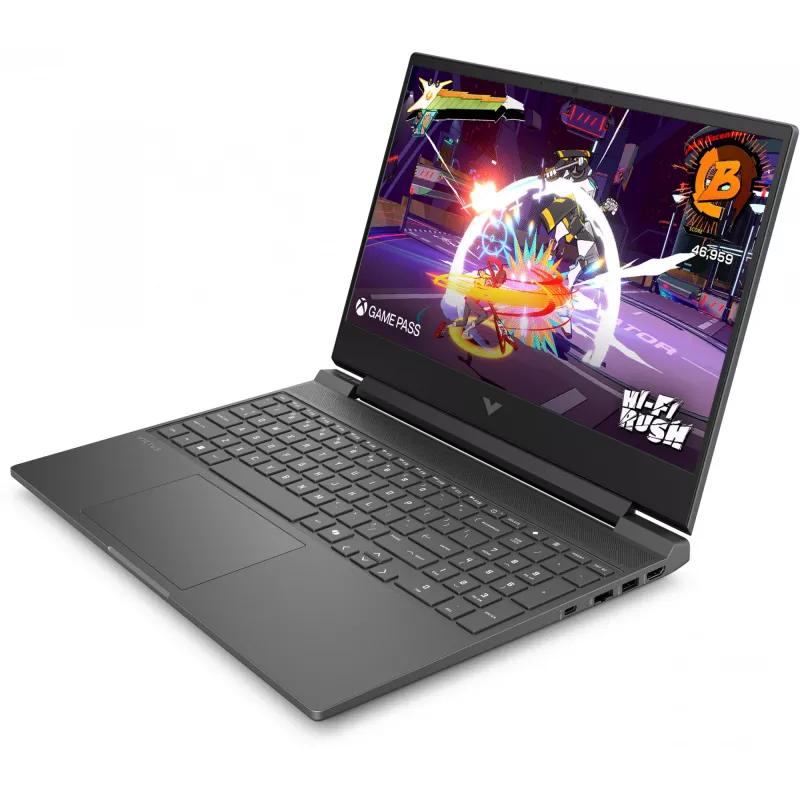 HP 15-fa2704ng i5-13420H RTX 3050. 16 GB DDR4. 512 GB SSD. bez operētājsistēmas - tastatūras izkārtojums var būt vācu
