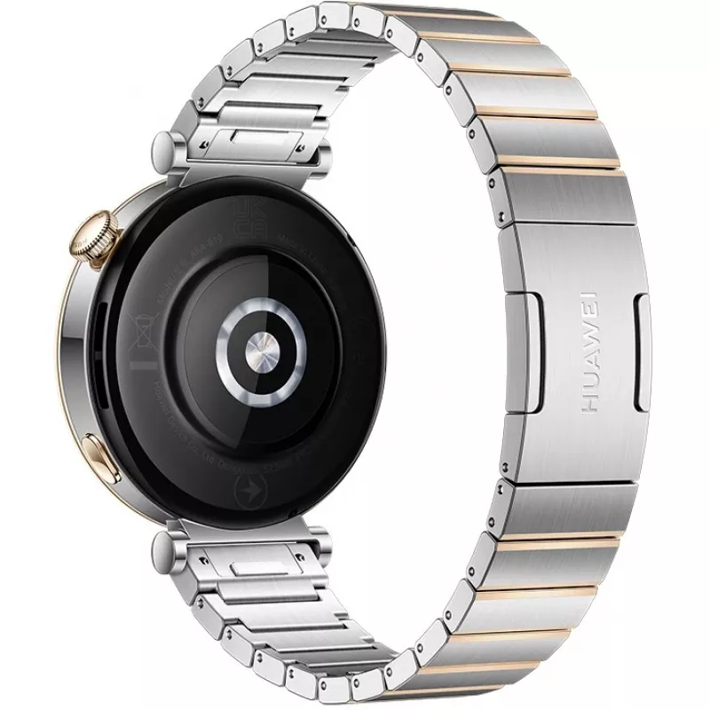 Huawei WATCH GT 4. Displeja diagonāle: 3,35 cm (1,32 collas), Ekrāna tehnoloģija: AMOLED, Displeja izšķirtspēja: 466 x 466 pikseļi. Zibatmiņa: 32 GB. Bezvadu internets. GPS. Baterija/Akumulatora ietilpība