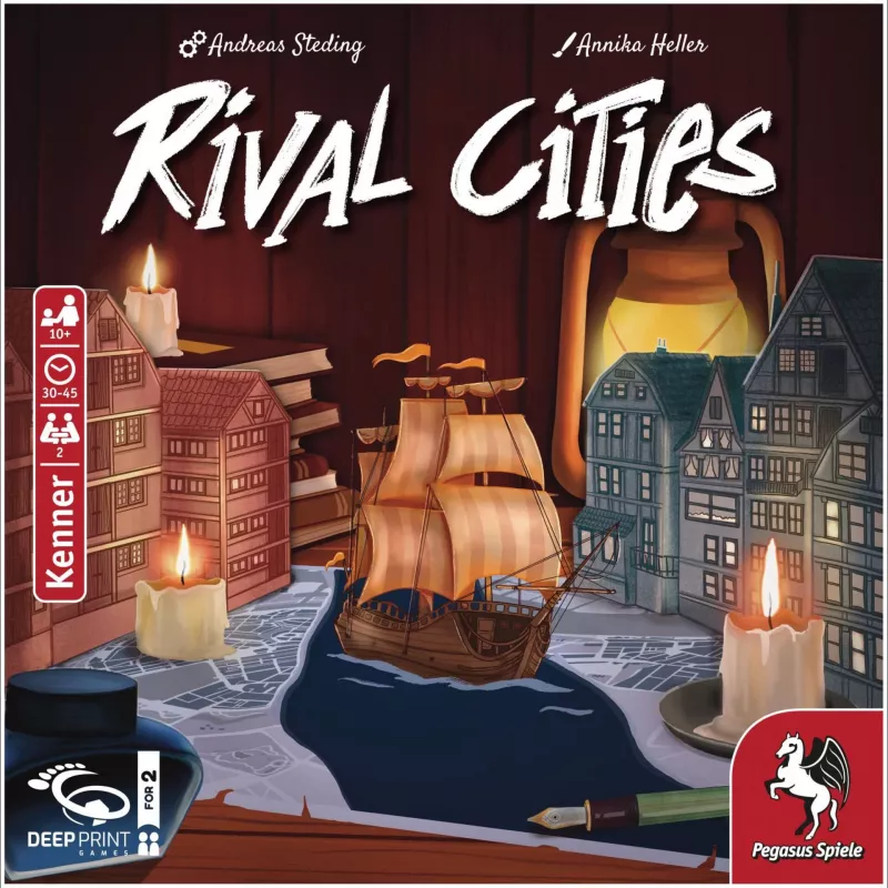 Deep Pint Games Rival Cities, galda spēle