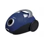 Cilindriskais putekļsūcējs BLAUPUNKT VCB202 AGDBLVC053 — 700 W, 2 L putekļu maiss, teleskopiska metāla caurule, 4,2 m vads, zils