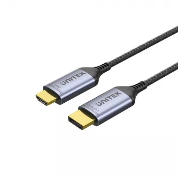 UNITEK KABELIS DISPLAYPORT 1.4 UZ HDMI 2.1, 8K, 1,8 M