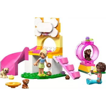 LEGO Friends Kucēnu rotaļu laukuma konstruktors 42665, 66 gab., 2 minifigūras, vecums 4+