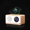 MANTA RDI912W Rimini pulksteņa radio, Bluetooth un bezvadu uzlāde, balts