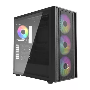 PC Case Cooler Master MasterBox 600 Desktop Melns