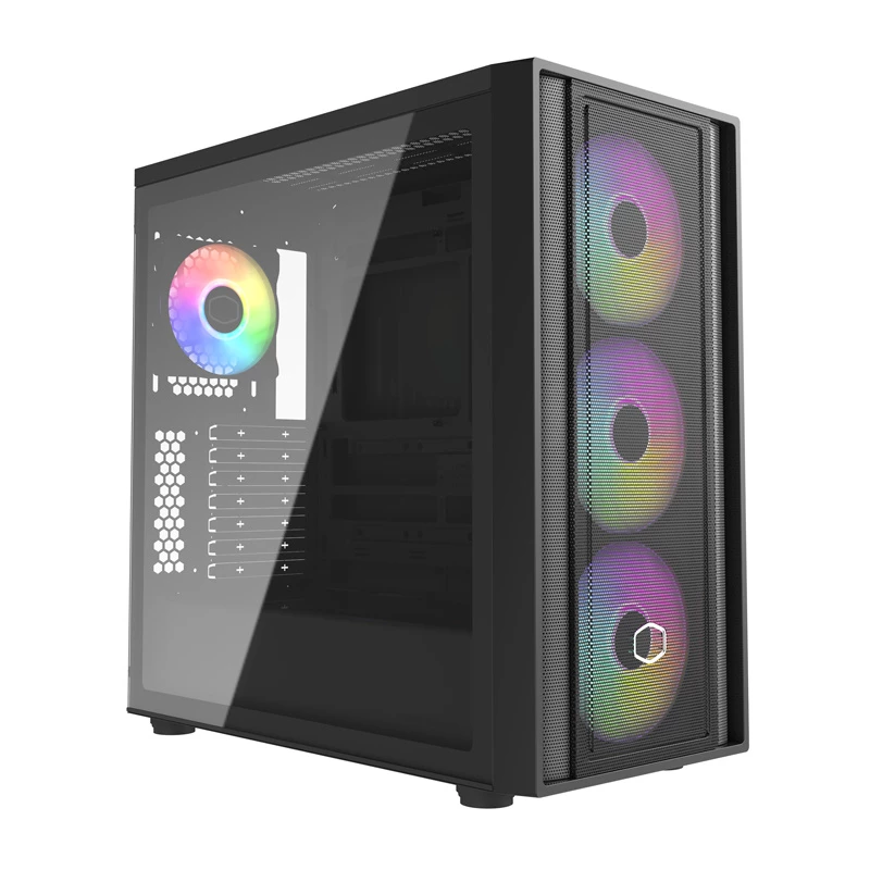 PC Case Cooler Master MasterBox 600 Desktop Melns