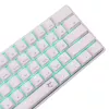 Vadu mehāniskā tastatūra White Shark Shinobi-2 (GK-004211) — ASV izkārtojums, sarkanie slēdži, balta