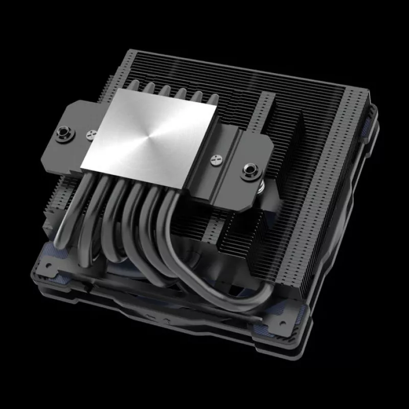 Akasa ALUCIA H6LS M2 CPU dzesētājs - 120 mm melns zils (AK-CC4030HP01)
