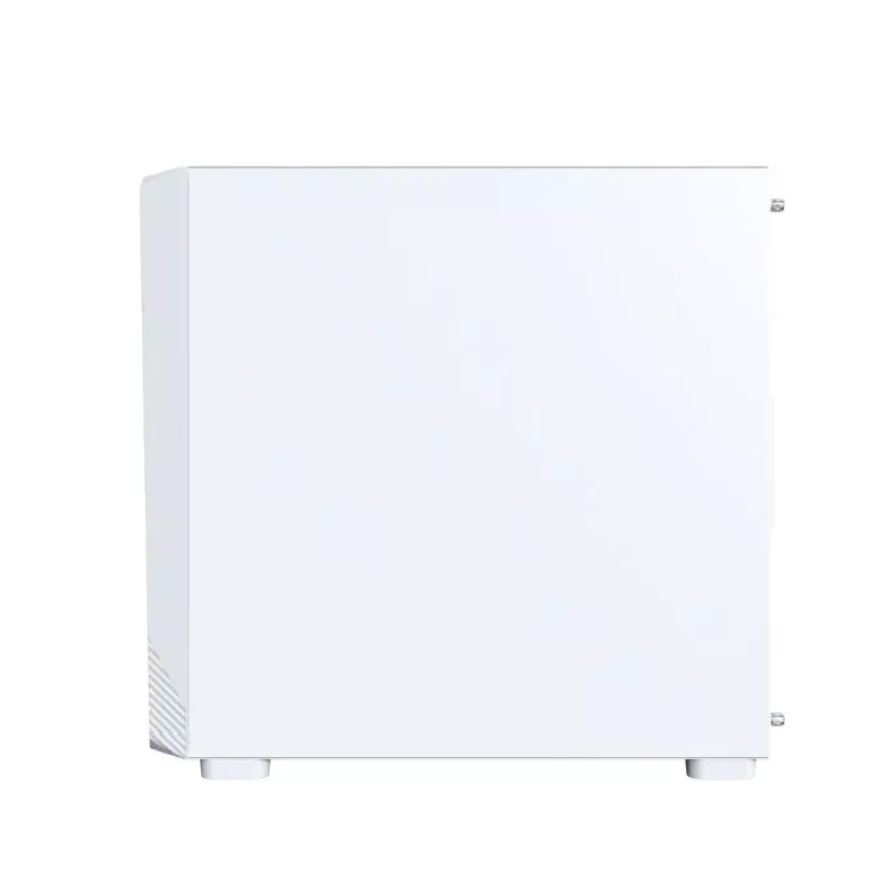 PC case Montech X5M (W) Micro Tower, balta — Micro-ATX/Mini-ITX, supports ATX PSU, 3x120mm front, 1x120mm rear, 2x3.5 inch bays, 4x2.5 inch bays