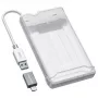 GrauGear ārējais cietā diska ietvars 2.5HDD/SSD USB 3.2 Alu - diska ietvars - 2,5