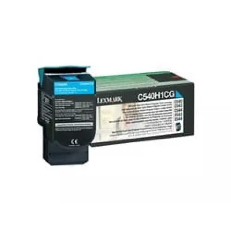 Tonera kārtridžs Lexmark C540H1CG 2500 lappuses ciāna