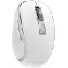 DUAL WiFi+Bluetooth bezvadu pele, uzlādējama baterija, 5 pogas