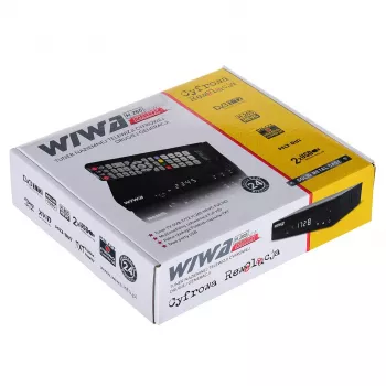 TV uztvērējs WIWA H.265 LITE — DVB-T / DVB-T2 uztvērējs ar H.265 atbalstu, Full HD, HDMI, USB, SCART