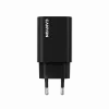 Sienas lādētājs CANYON OnCharge 30CL 30W PD 1 ports ES spraudnis melns