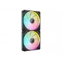 CORSAIR iCUE Link LX140 ARGB 140 mm korpusa ventilatori - 2 gab. komplekts, melns