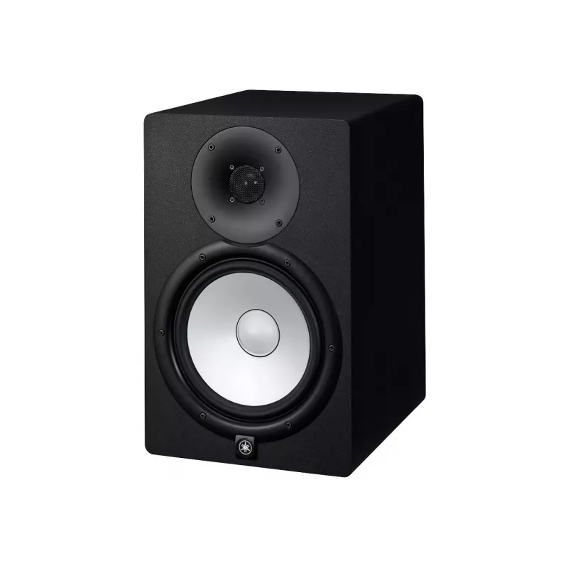 2-virzienu studijas monitora skaļrunis YAMAHA HS8, 120 W RMS, 8 collu zemfrekvences skaļrunis, 1 collas augstfrekvences skaļrunis, 38–30000 Hz, XLR ieeja, melns