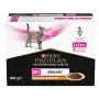 Mitrā kaķu barība Purina Pro Plan Veterinary Diets UR St/Ox Chicken paciņas 10 x 85 g, veterinārais urīnceļu atbalsts