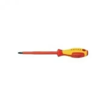 Knipex VDE Phillips skrūvgriezis PZ 0 asmens garums: 60 mm DIN EN 60900 (98 25 00)