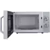 Sharp R204WA mikroviļņu krāsns Sudraba, Balta Solo mikroviļņu krāsns Uz darba virsmas 20 L 800 W