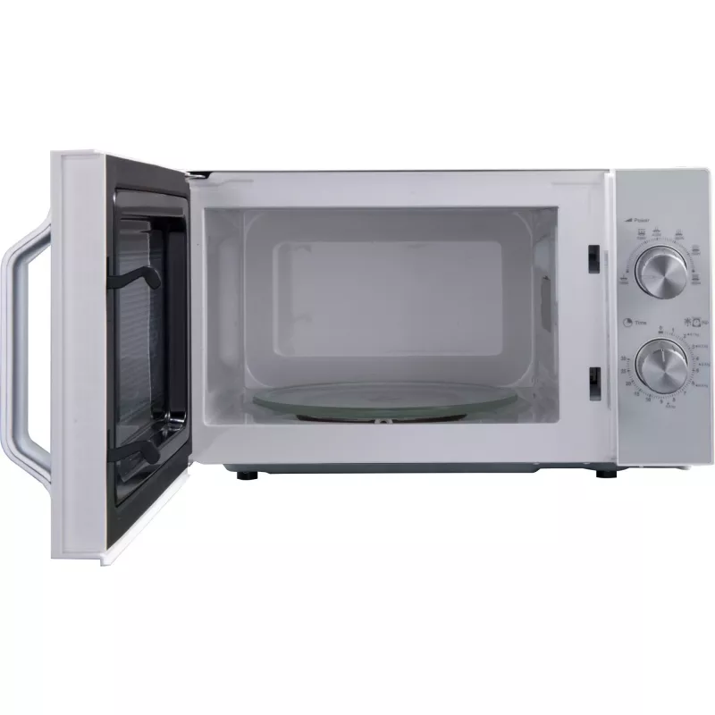 Sharp R204WA mikroviļņu krāsns Sudraba, Balta Solo mikroviļņu krāsns Uz darba virsmas 20 L 800 W