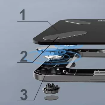Viedie vannas istabas svari Extralink Home, Bluetooth