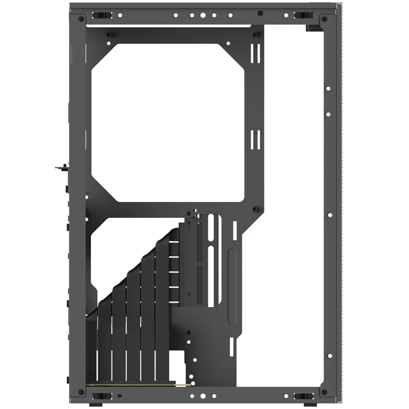 Supd Riser lentes kabelis - PCIe 4.0, 270 mm, melns