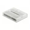 Breadboard DELOCK 18323 — caurspīdīga plastmasa, 36×46×10 mm