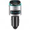 FM raidītājs 4smarts 456201 Cigarette lighter Melns Silver AM FM Bluetooth