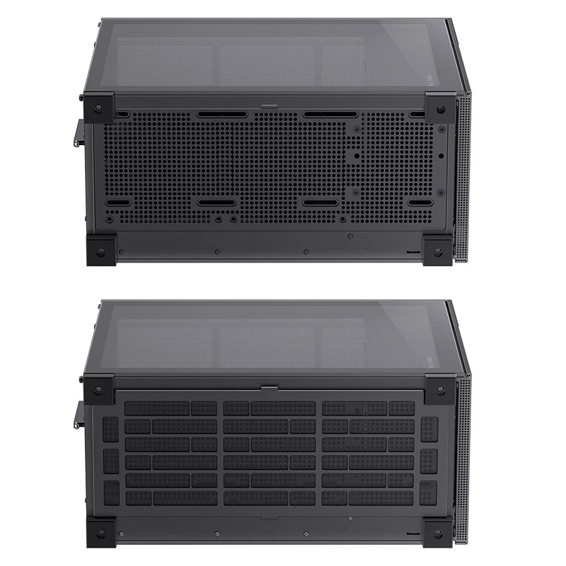 PC korpuss Jonsbo D41 MESH Midi Tower Melns